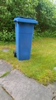 Container/Grüngutcontainer in blau, 140 Liter. Guter Zustand