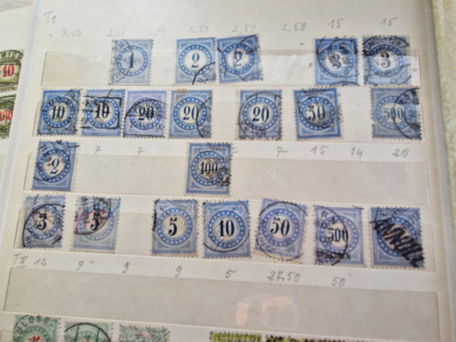 Tutti i francobolli: Ansammlung Porto, ab 1.- – Usato da Burgdorf venduto da Glossy01 1