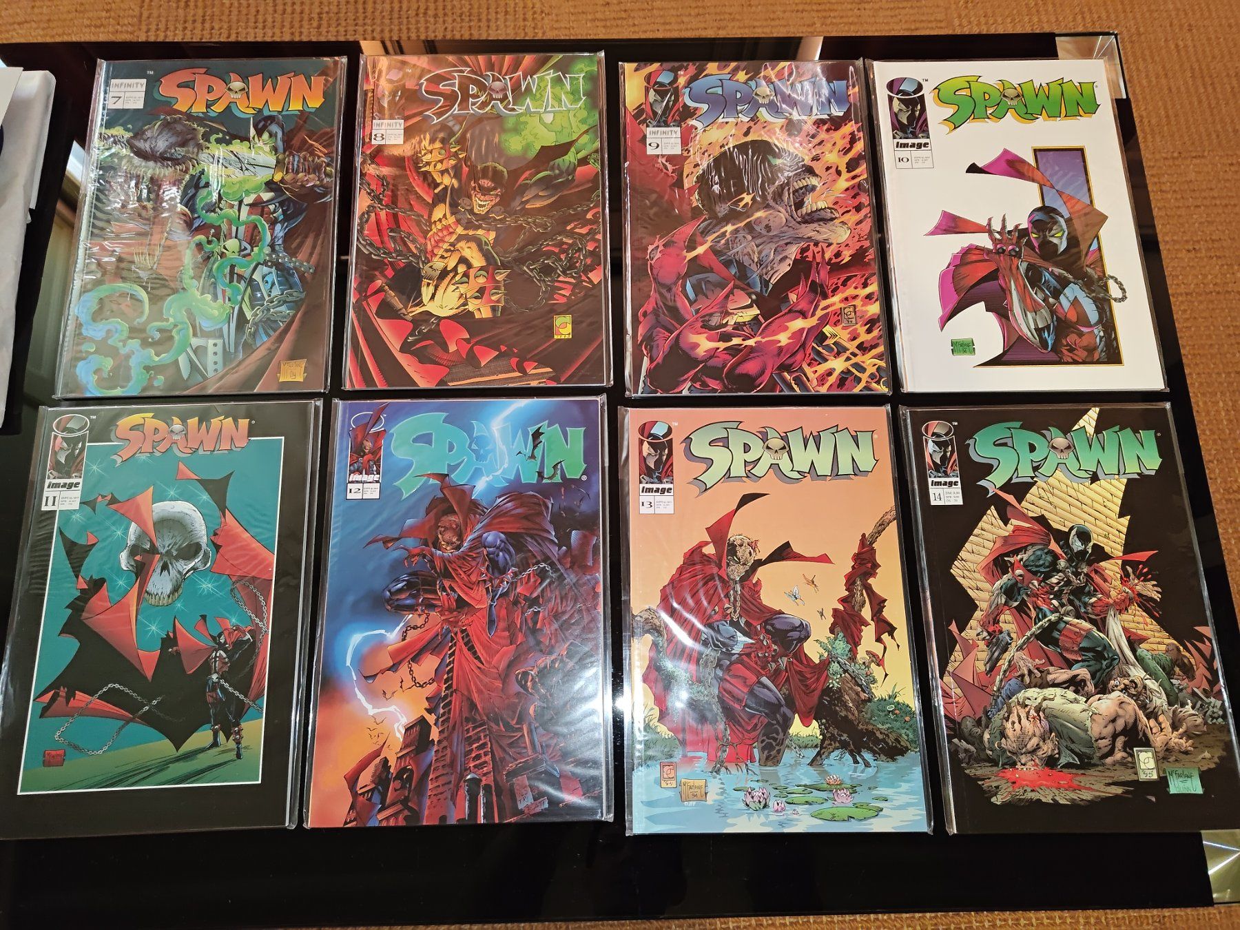 Fumetti: Spawn Comics Nr 7-14 Prestige Version, Deutsch – Usato da Sumiswald venduto da geesoft