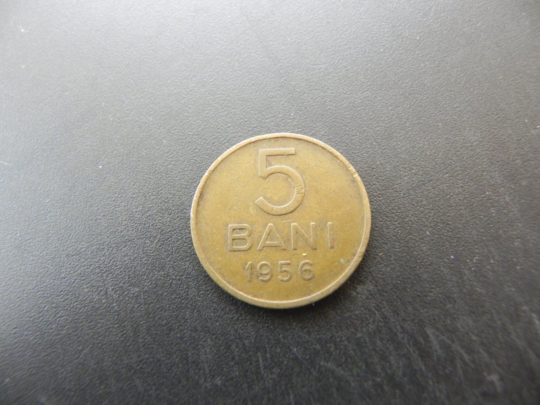 Tutti le monete: Rumänien 5 Bani 1956 – Usato da Biel/Bienne venduto da Gogolozi