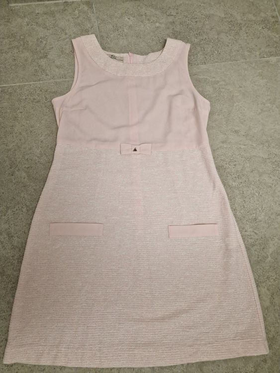 Robe Cara Lotti Rose Poudré Taille 38 - Style Fourreau Midi, Occasion Très Bon état