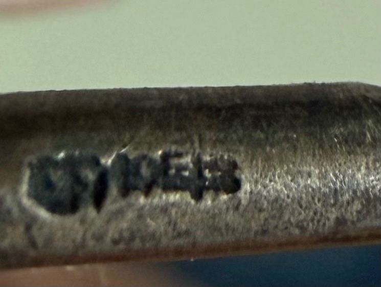 Manschettenknöpfe: Silver enamel cufflinks from 1908 – Gebraucht aus Binningen von Sophiescloset 7