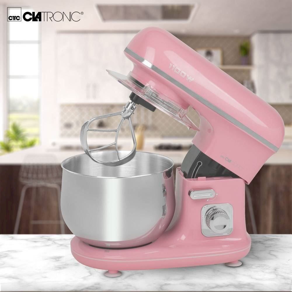 Elettrodomestici da cucina: Clatronic KM 3711 Knetmaschine Pink – Nuovo e nell'imballaggio originale da Bottighofen venduto da zaap 1