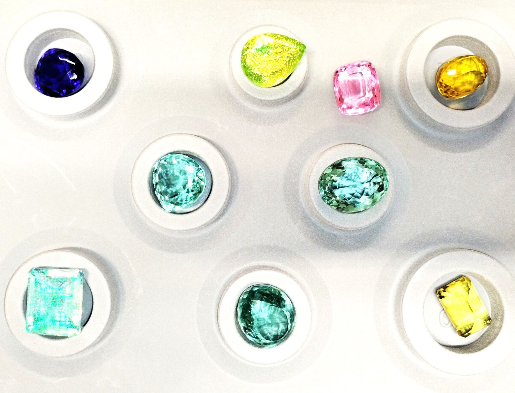 Bicchieri: Glassteine als Deko oder Tischschmuck – Usato da Olten venduto da Haendler01