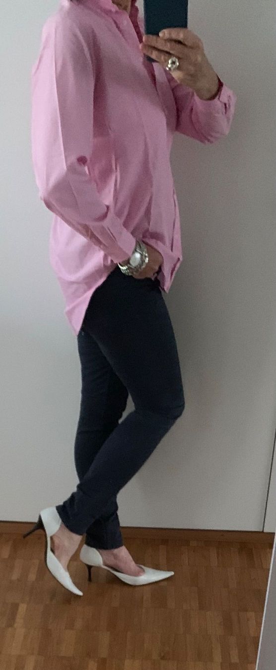 Camicette: Hemdbluse aus Baumwolle ROSA – Nuovo (secondo la descrizione) da Adliswil venduto da Jessik0 1