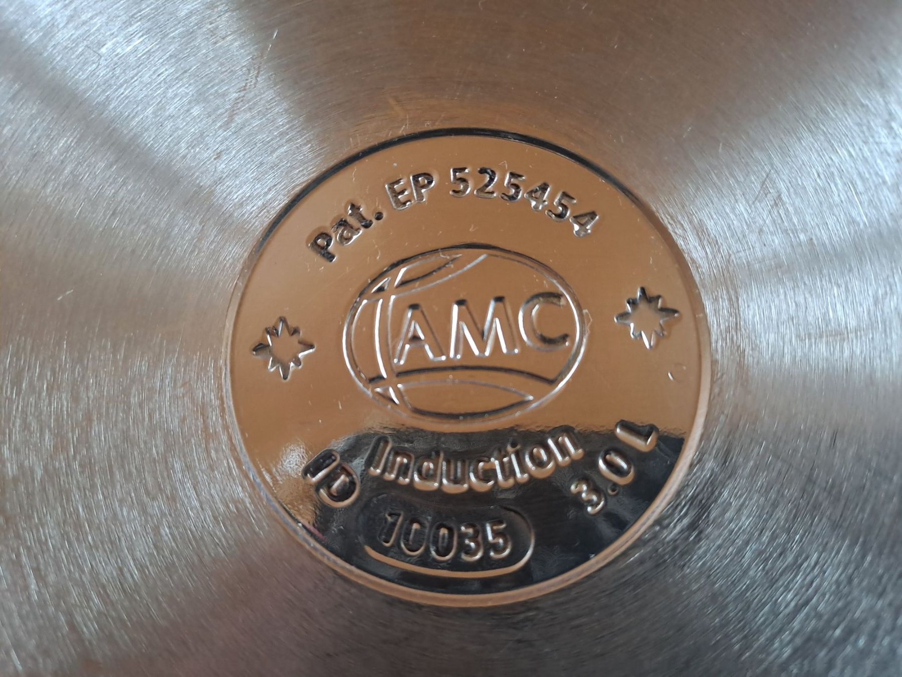 Pentole: AMC Kochtopfset mit Deckel und Einsatz, 3l – Usato da Wängi venduto da Raettli10 3