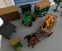 grosse Playmobil Sammlung - Pferde/Bauernhof, div. Figuren
