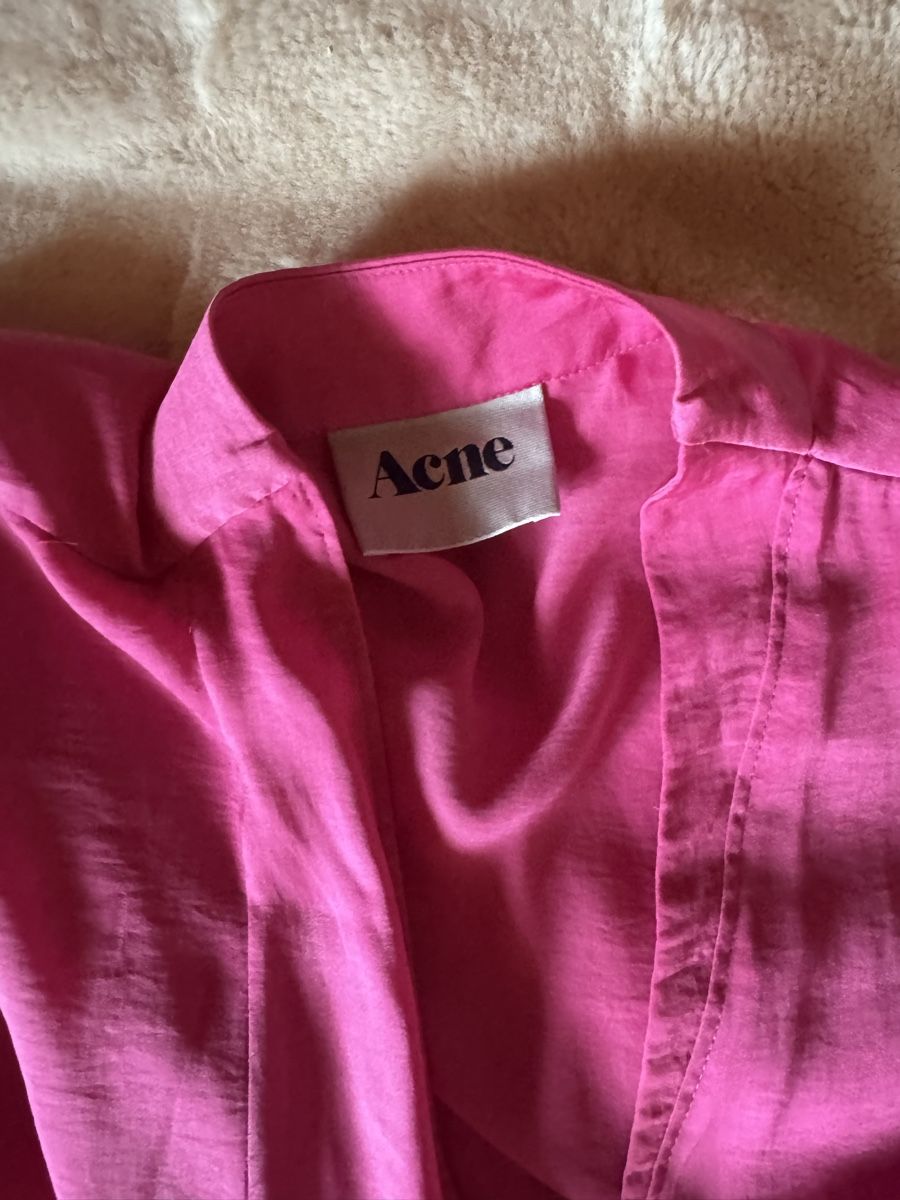 Tuniken: Acne Studios Pink Tunic Top, Flowy Summer Style! Size S – Gebraucht aus Grund b. Gstaad von ReLuxe 1
