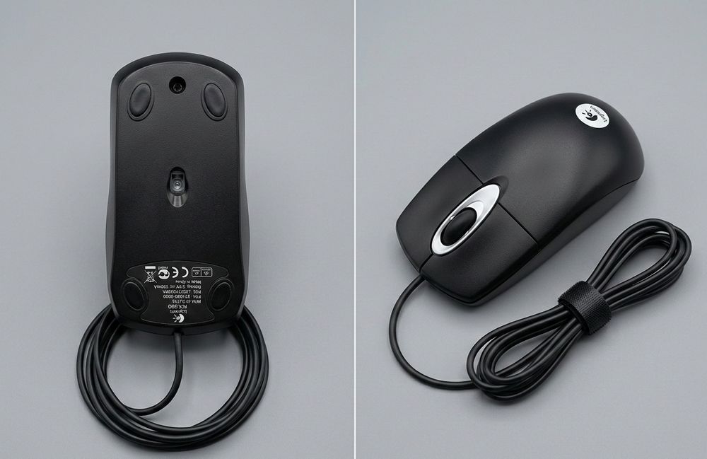 Logitech RX300 Optische Maus – Schwarz/Silber – Top Zustand (Gebraucht ...