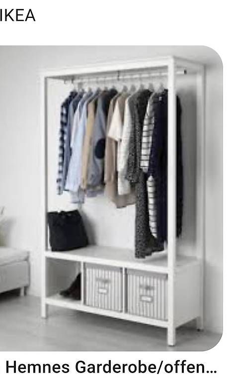 Ikea Hemnes Garderobe weiss (Gebraucht) in Staffelbach für CHF 50 – nur Abholung auf Ricardo kaufen