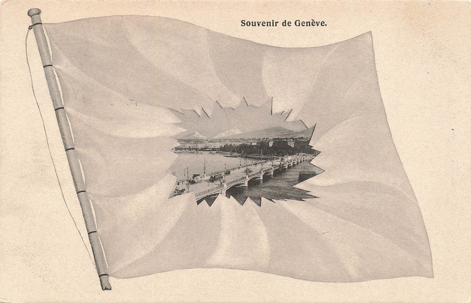 Ansichtskarten: Souvenir de Geneve – Gebraucht aus Biasca von Blenio71