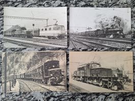 3 AK's + 1 Foto Bahn Schweiz, SBB