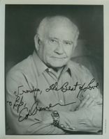 Ed Asner (1929-2021) Schauspieler - Autogramm  LOU GRANT