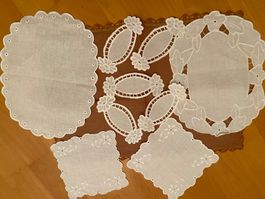 Tischdecke aus Leinen reine Handarbeit