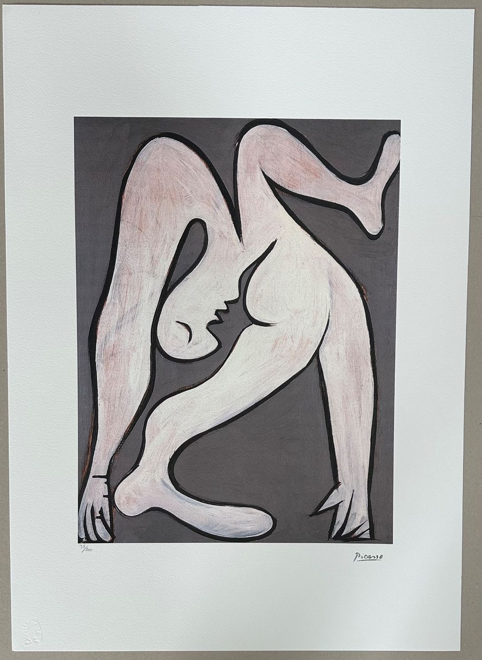 Gemälde: Picasso: Female Acrobat 38/200 – Neu (gemäss Beschreibung) aus Meilen von Smgdesign