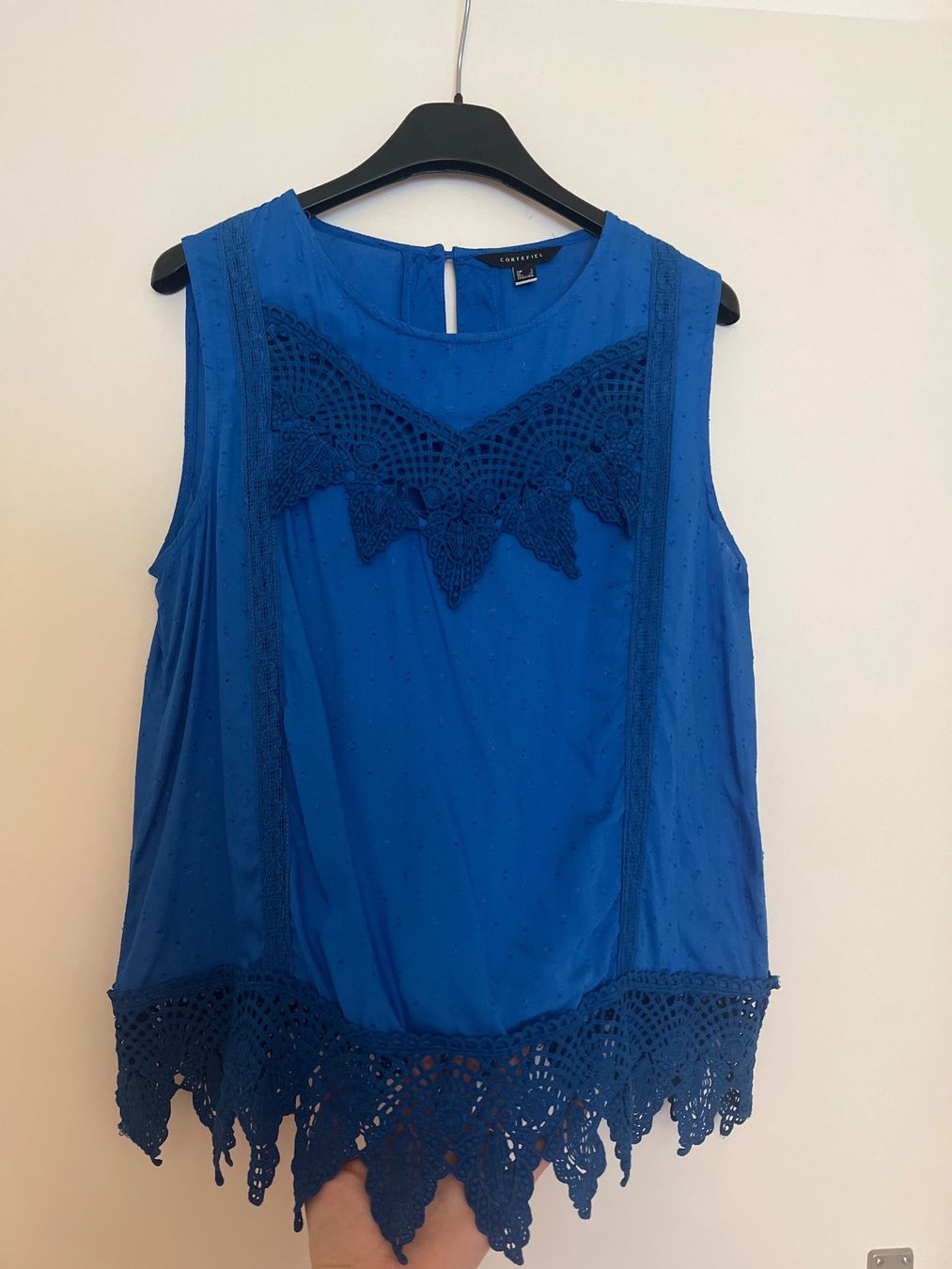 Top: Blau Top CORTEFIEL S – Usato da Horgen venduto da linuxrp