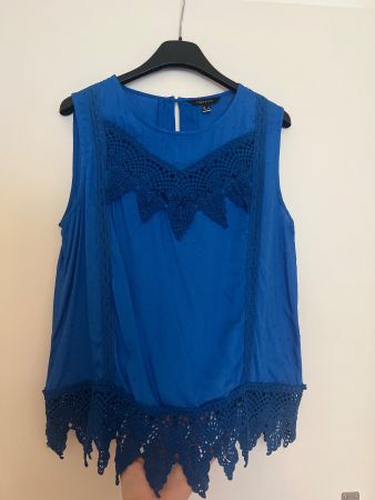 Blau Top CORTEFIEL S