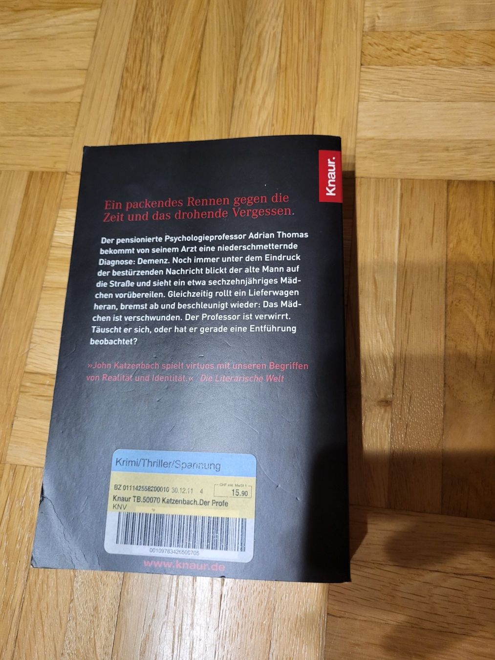 Libri: Buch, Der Professor – Usato da Buchrain venduto da Mel_Sp 1