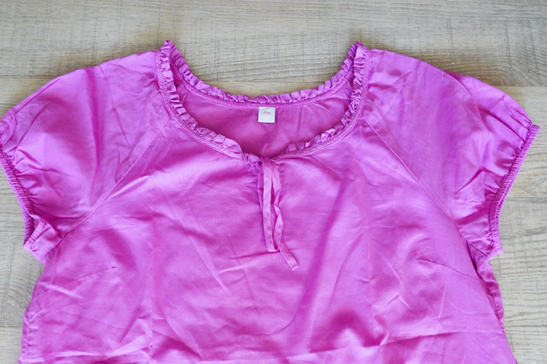 S.Oliver Camicette: leichte Bluse / Blusenshirt von S.Oliver, Gr. L – Usato da Port venduto da uzuku 4