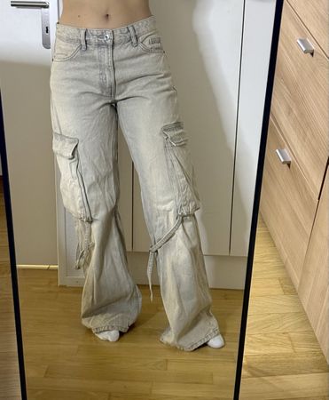 Hose Zara 36 wide leg