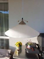 Pendellampe aus Glas 