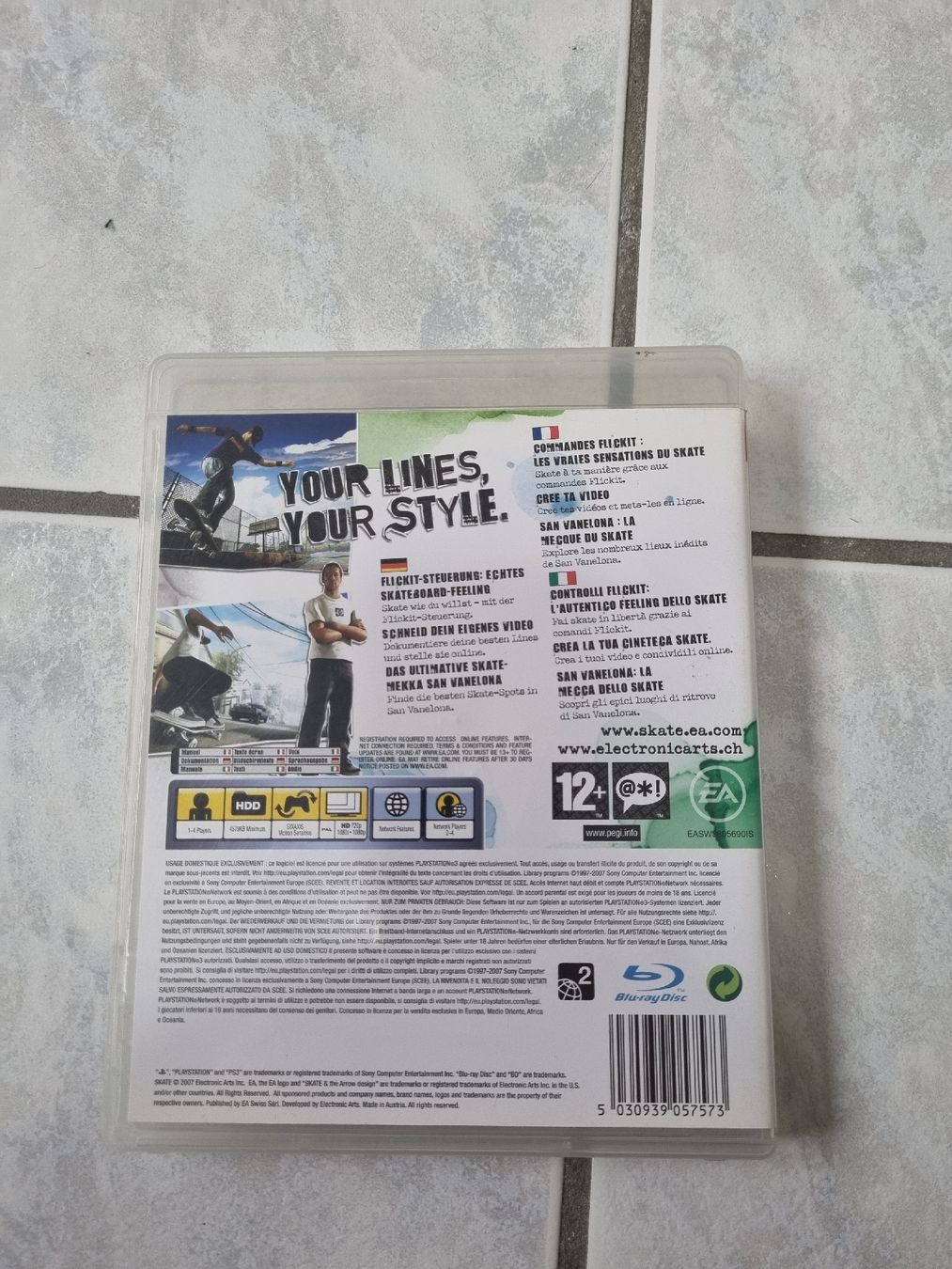 Giochi: Skate. für Playstation 3 – Usato da Murten venduto da Inf-shop 1