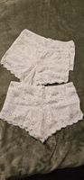 Weisse Spitzen Hotpants, Gr. M (40/42) - Sommerlich!