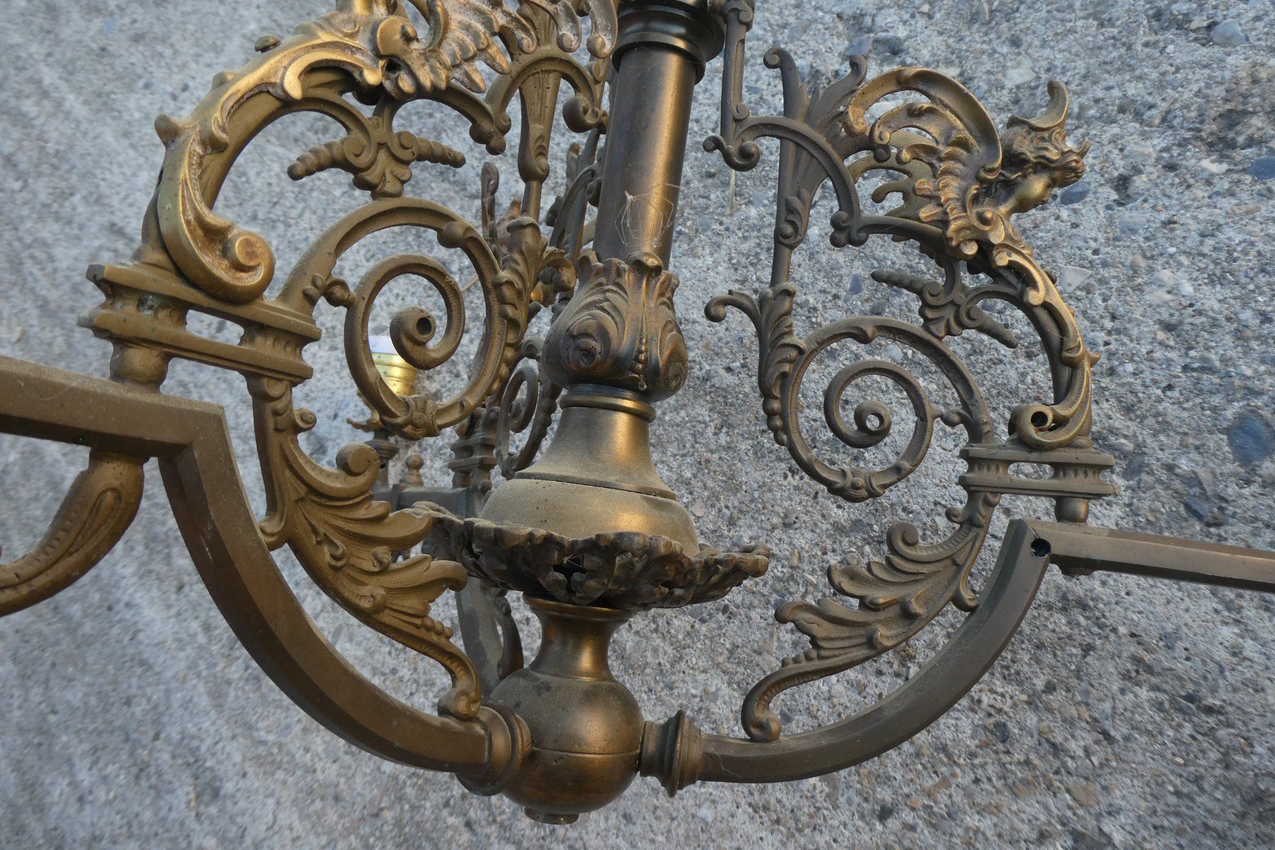 Lampadari & plafoniere: superbe lustre ancien – Usato da Fontaines NE venduto da monloisir 1