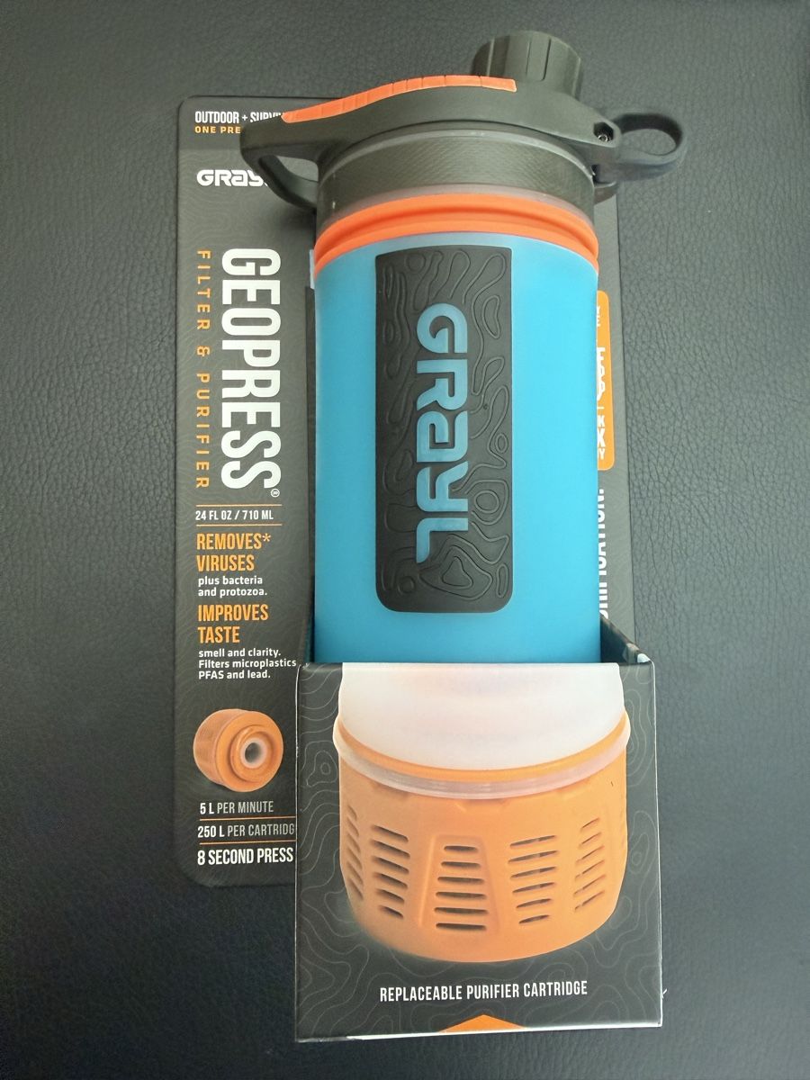 Borracce & Thermos: Grayl Geopress Purifier Wasserfilter Flasche – Nuovo e nell'imballaggio originale da Ostermundigen venduto da Schneehaesli08