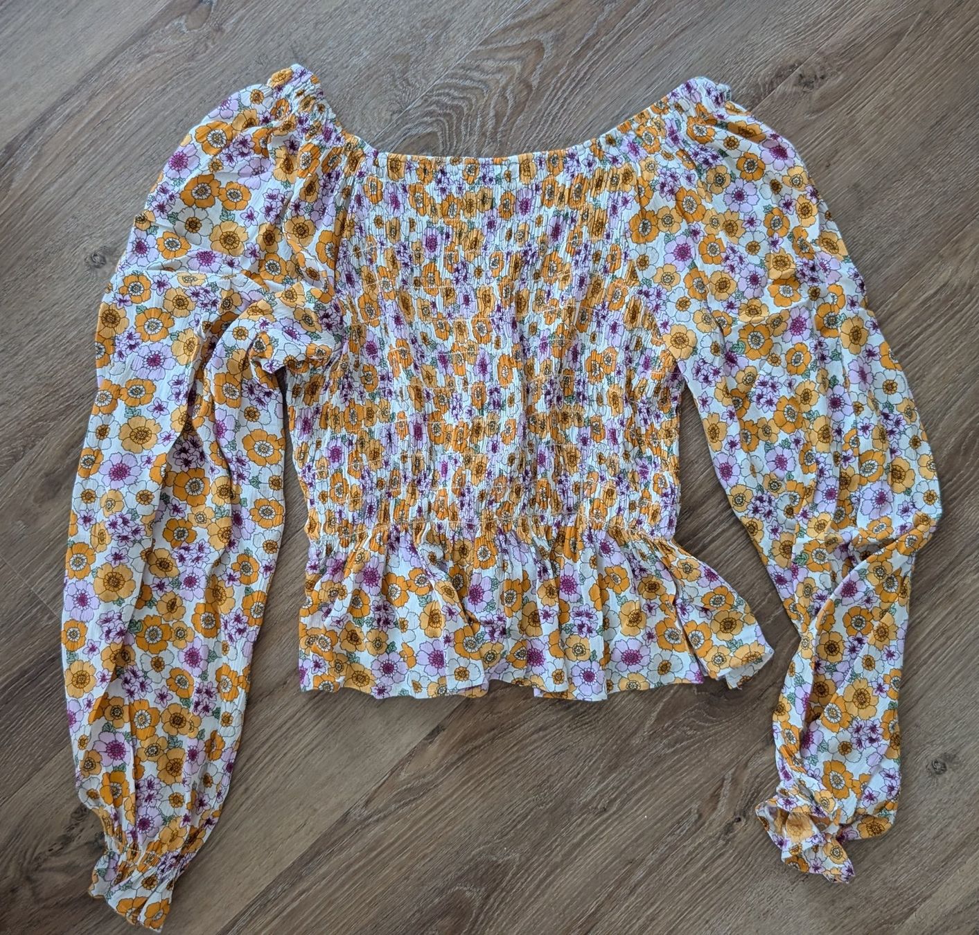 Camicette: Süsse Boho-Bluse von Envii mit Blumenmuster, Grösse S – Nuovo (secondo la descrizione) da Lachen SZ venduto da numberphile 1