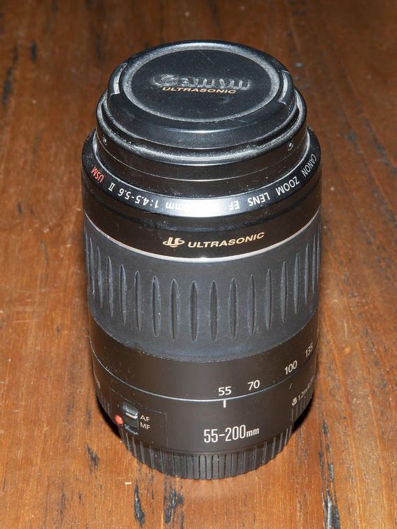 Canon EF 55-200mm f/4.5-5.6 II Ultrasonic Objectif à focale variable