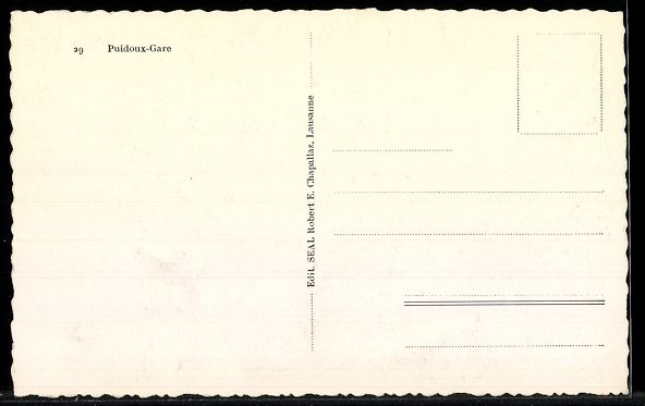 Cartes postales: AK Puidoux, Puidoux-Gare – D'occasion à Berlin par bartko-reher 1