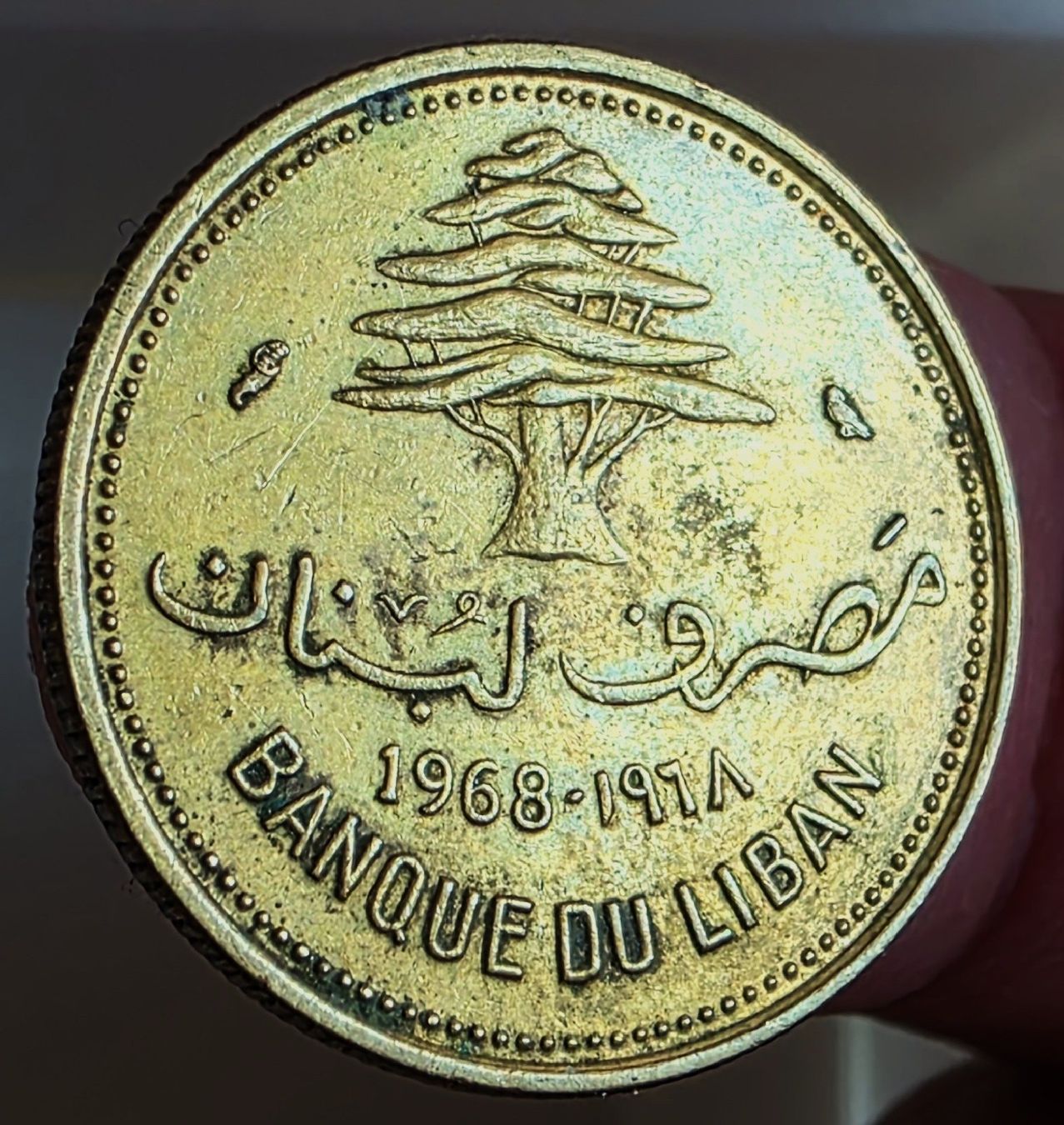 Tutti le monete: LIBANON 10 PIASTRE 1968 – Usato da Winterthur venduto da Creso70