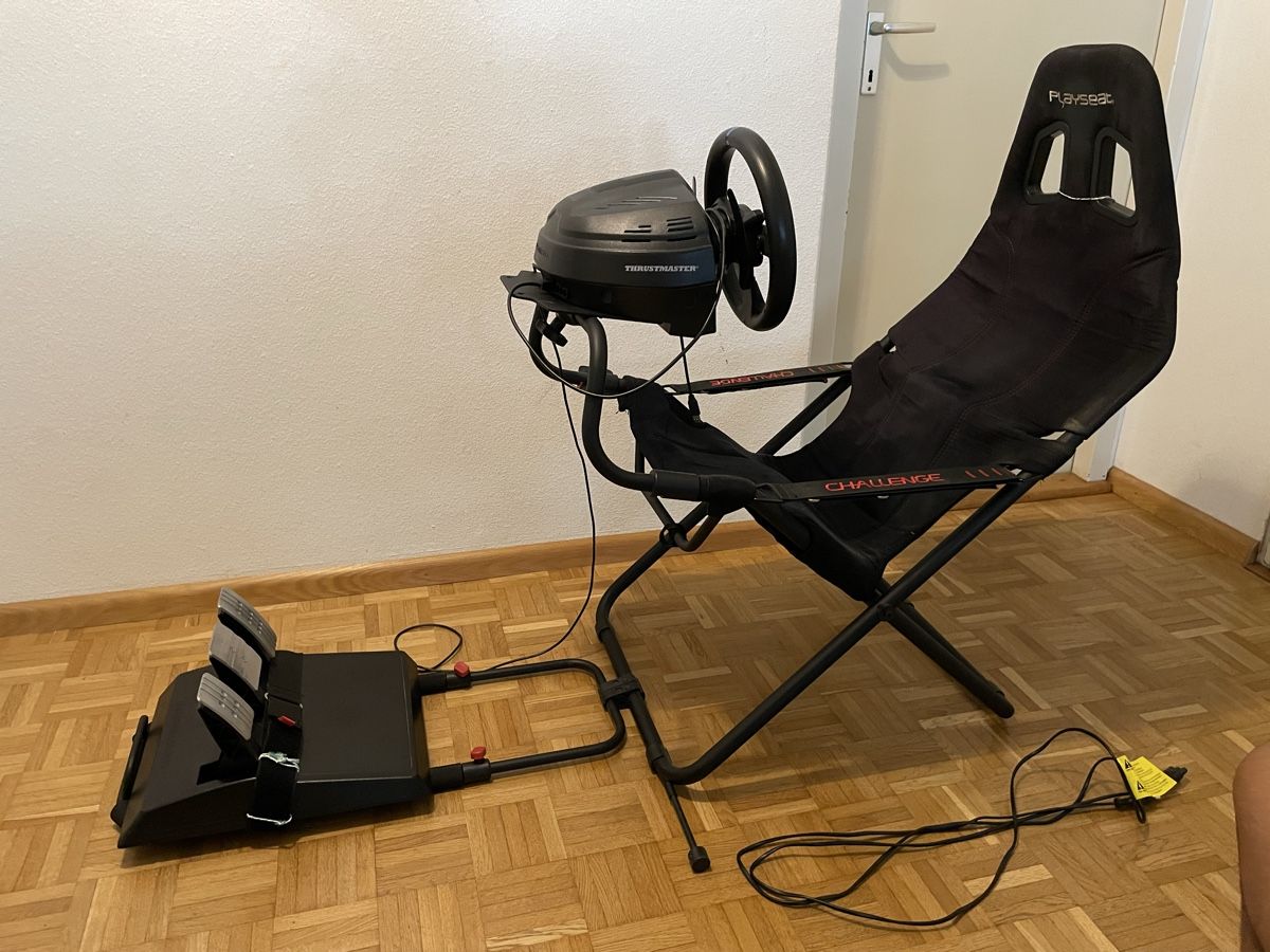 Thrustmaster Controller: Playseat mit Thrustmaster T300rs GT + Openwheel – Gebraucht aus Muttenz von Bahee_09 6