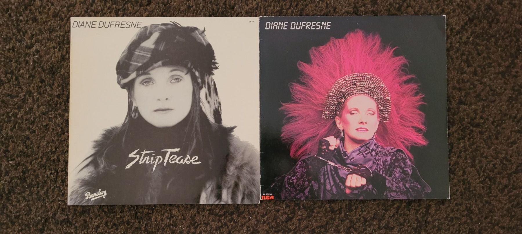 Schallplatten: 2 LP  Diane Dufresne – Gebraucht aus Martigny von MZ-67