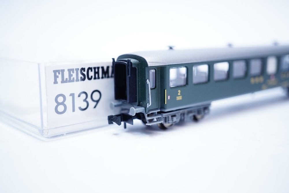 6∑ Fleischmann 8139 K SBB Personenwagen 2. Klasse | Kaufen Auf Ricardo