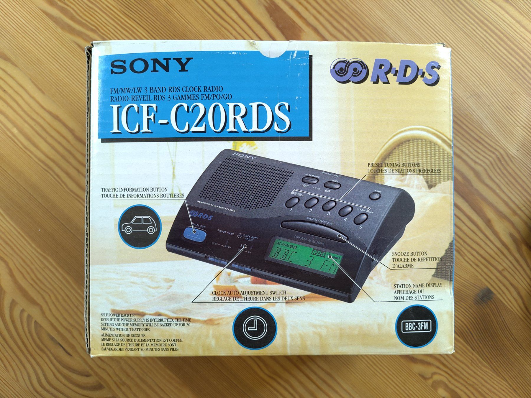 Sony Réveils: Radiowecker SONY Dream Machine ICF-C20RDS – D'occasion à Möhlin par MeisterHora 7