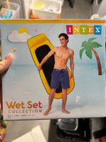 Matelas gonflable de piscine avec filet Intex neuf