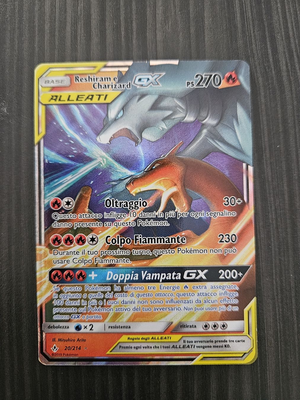 Pokémon Sammelbilder & Trading cards: Pokemon card Reshiram e Charizard – Neu und originalverpackt aus Minusio von andyhonda1979