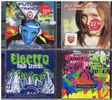 7 CDs Techno Dancefloor Sound  u.a. DJ TATANA, Techno Virus