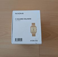 Nixon K Squared Milanese Uhr Gold A1206 502 neuwertig