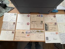 50 Ansichtskarten/Postkarten Schweiz ab Alt