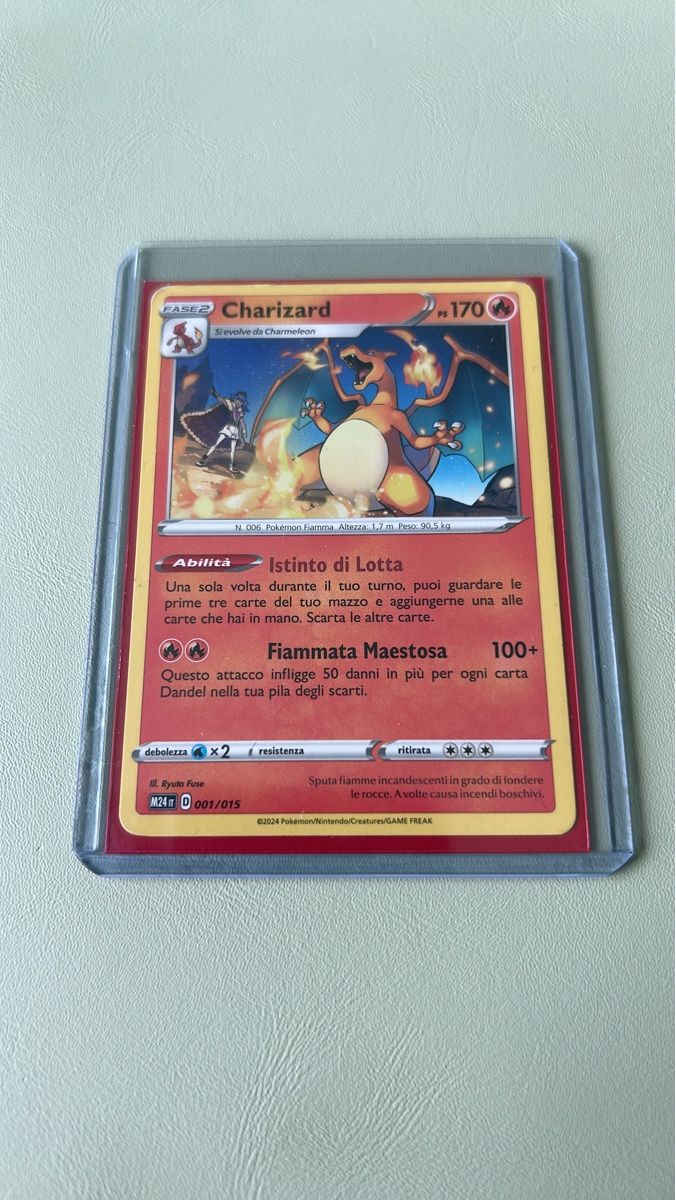 Cartoline: Carte Pokémon Charizard M24 IT 001/015 – Nuovo (secondo la descrizione) da Tenero venduto da gdn_vgs5
