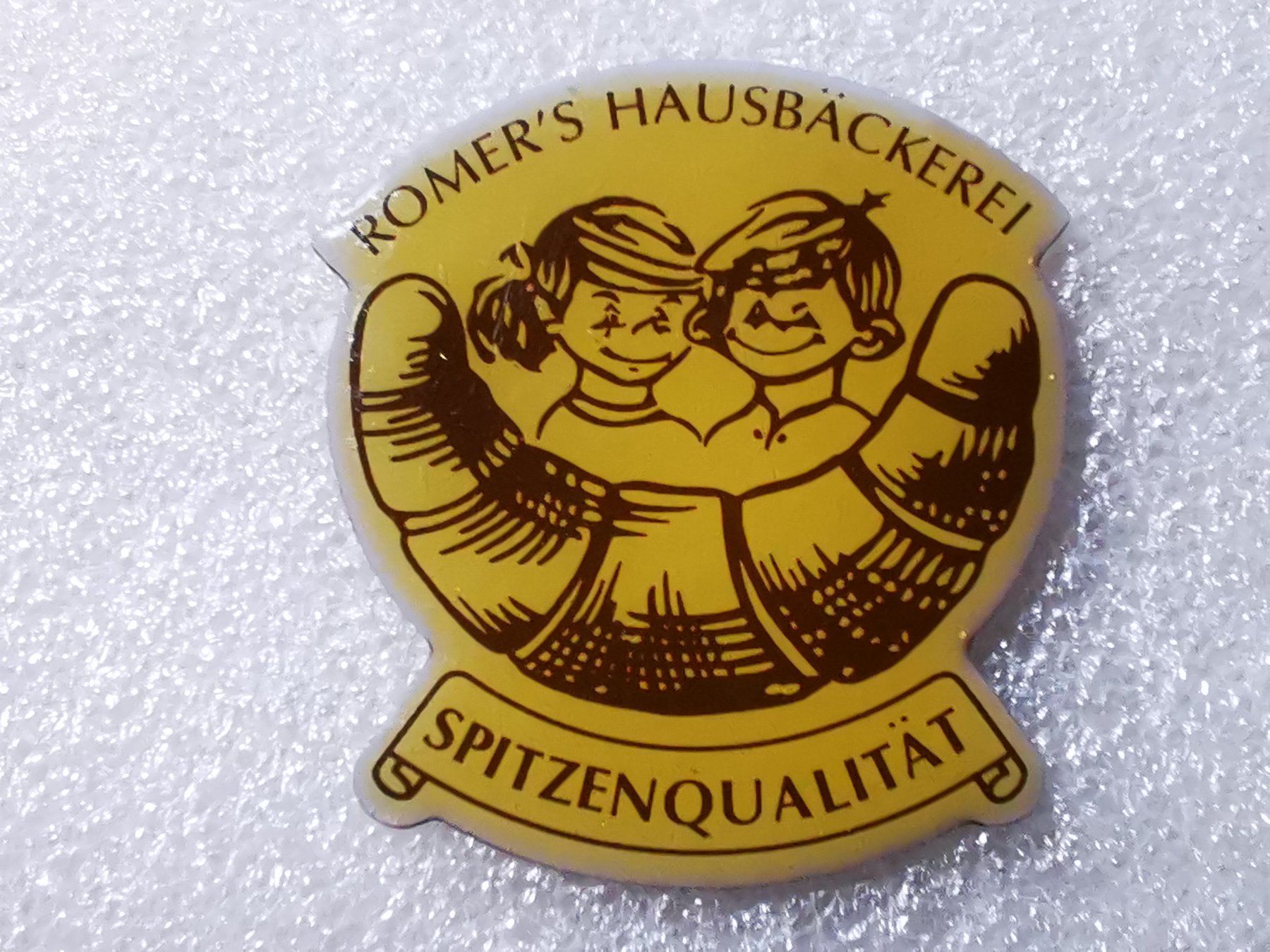 Placchette & Badge: Ansteckpin 33: Romers Hausbäckerei – Usato da Oppligen venduto da Pin-Fall-Shop