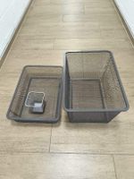3 IKEA Drahtkörbe