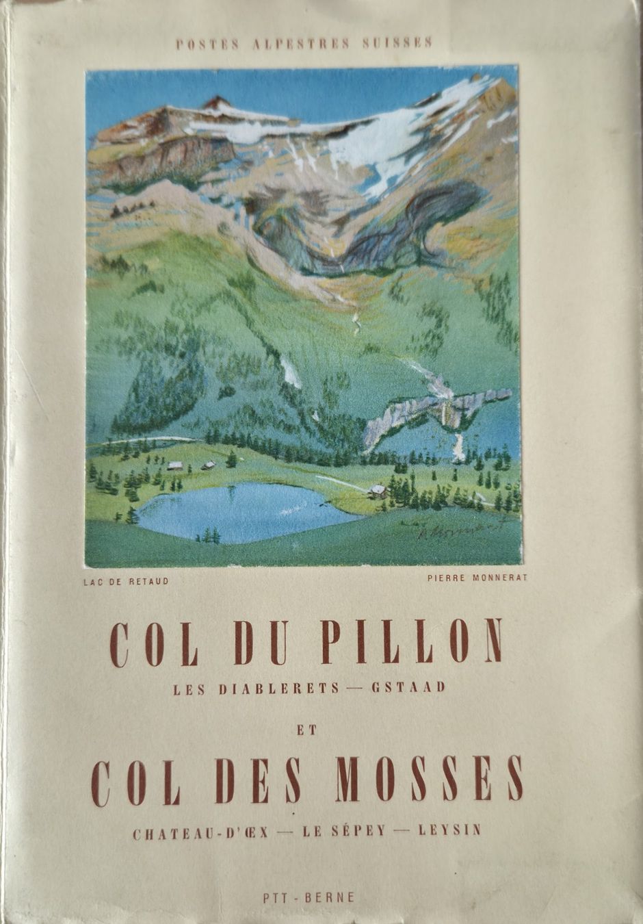 Cartine & Atlanti: Carte Col du Pillon et Col des Mosses – Usato da Prêles venduto da DPR