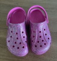 Glitzer Crocs Pink Gr. 30/31 (C 13) Kinder 👶💖
