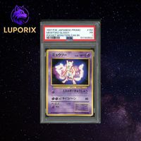 Pokemon PSA 1 Mewtwo 150  Glossy Pocket Monsters Fan JP