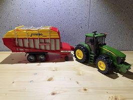 BRUDER - Traktor mit Anhänger