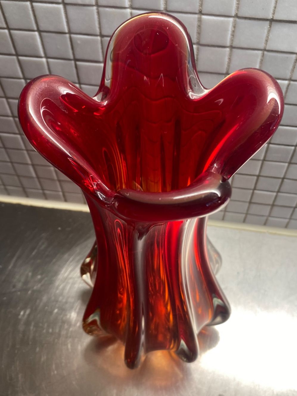 Murano Vasen & Gefässe: Wunderschöne Murano Vase 70er – Gebraucht aus solothurn von soko75 8